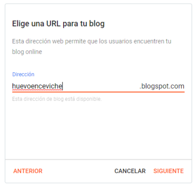 elige url del blog2 - WIN Internet