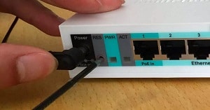 Desconectar router