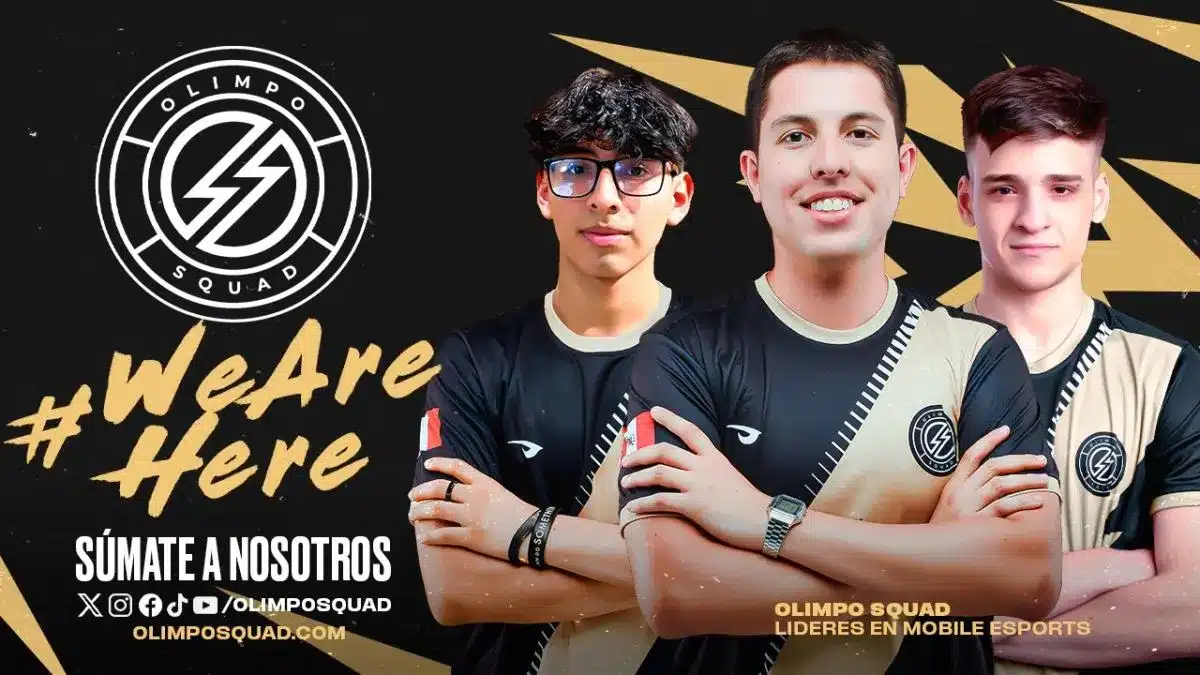 Olimpo Squad equipo lider en juegos moviles profesionales - WIN Internet