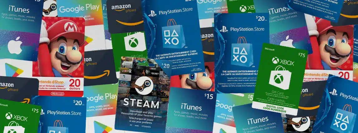giftcards de regalo para gamer estas navidades - WIN Internet