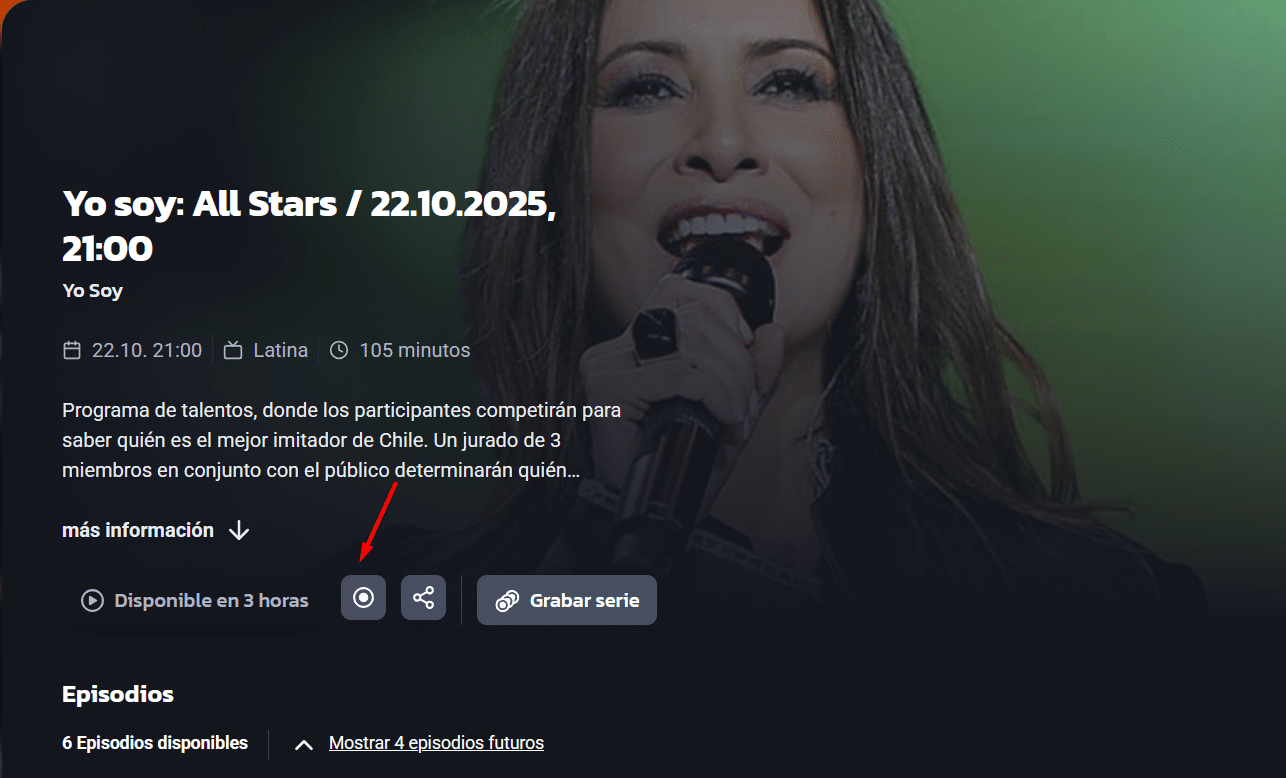 WINTV: 7 Funcionalidades que debes saber 10 le das grabar en wintv 1 - WIN Internet