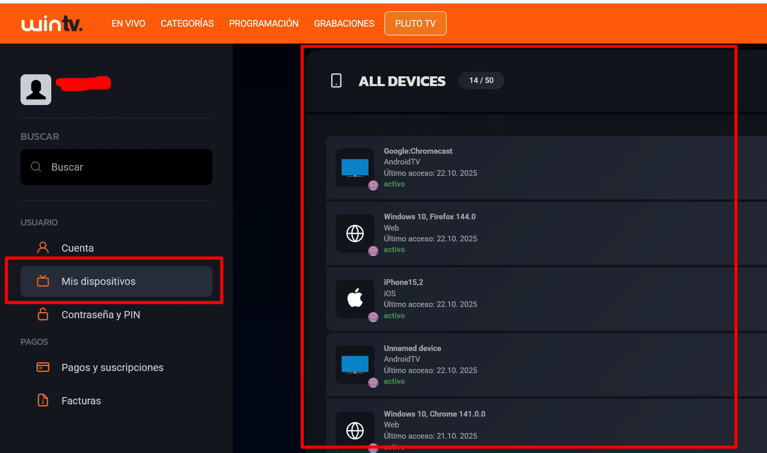 WINTV: 7 Funcionalidades que debes saber 14 ver los dispositivos conectados a wintv - WIN Internet