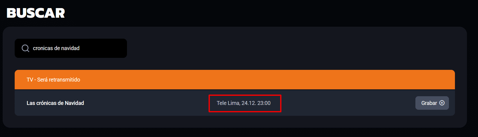 ver cronicas de navidad en wintv