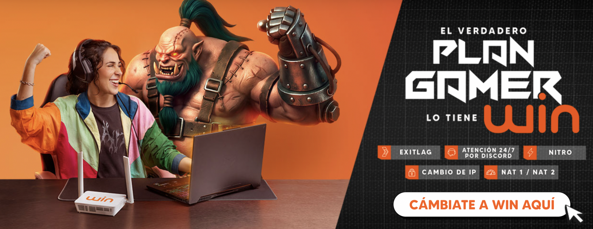 cta plan gamer - WIN Internet