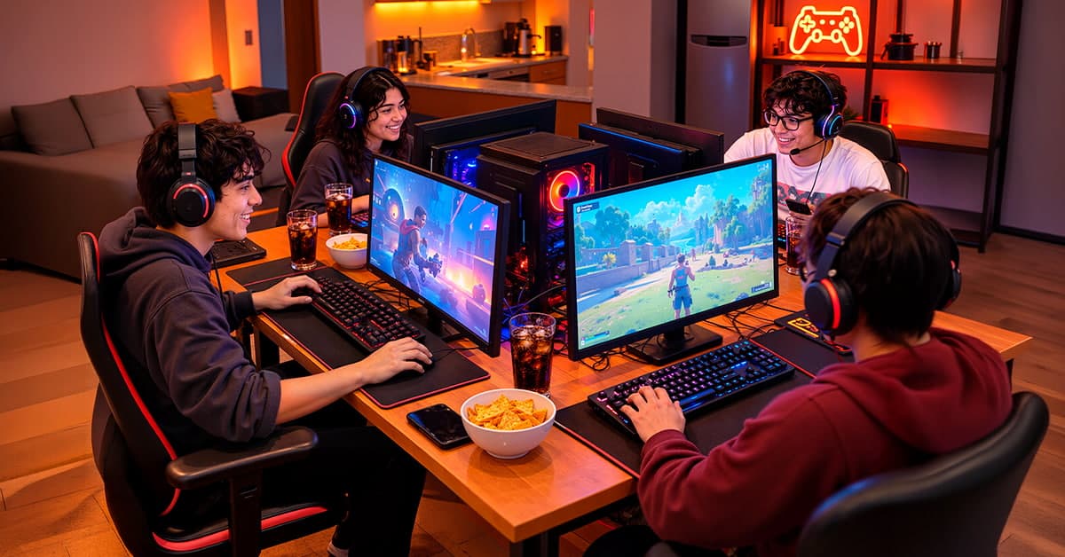 LAN party en casa