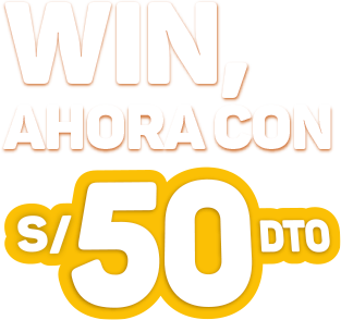 WIN, AHORA CON S/50 DTO